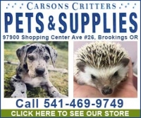 CARSONS CRITTERS $50 Gift Certificate BLOW OUT!!
